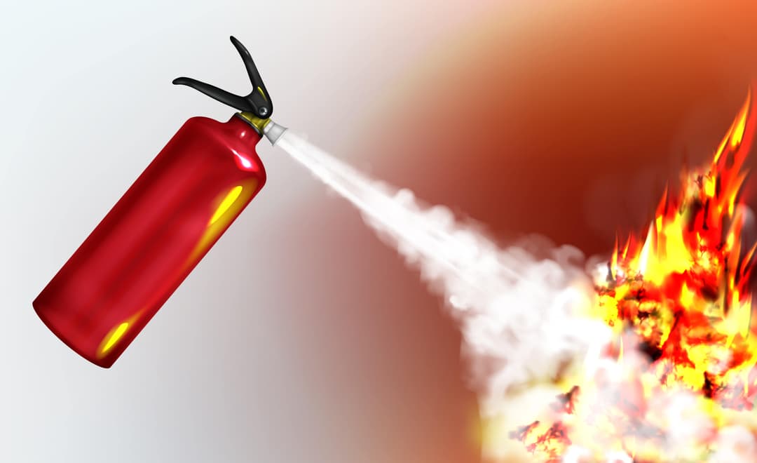 Dry Powder Fire Extinguisher